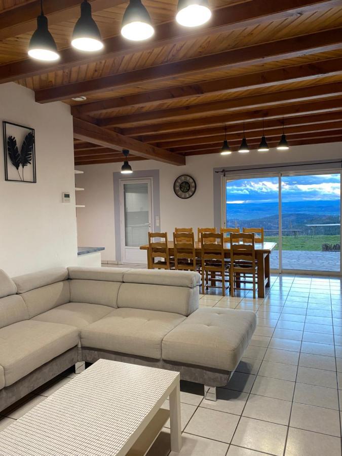 Saint-Hilaire  Vue Panoramique & Jacuzzi Priveヴィラ エクステリア 写真