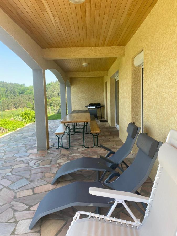 Saint-Hilaire  Vue Panoramique & Jacuzzi Priveヴィラ エクステリア 写真
